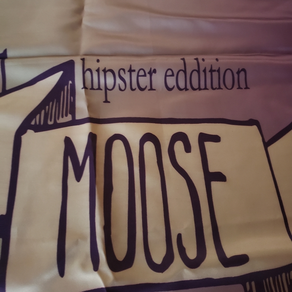 Huge Hipster Moose Tablecloth or backdrop - Picture 3 of 3
